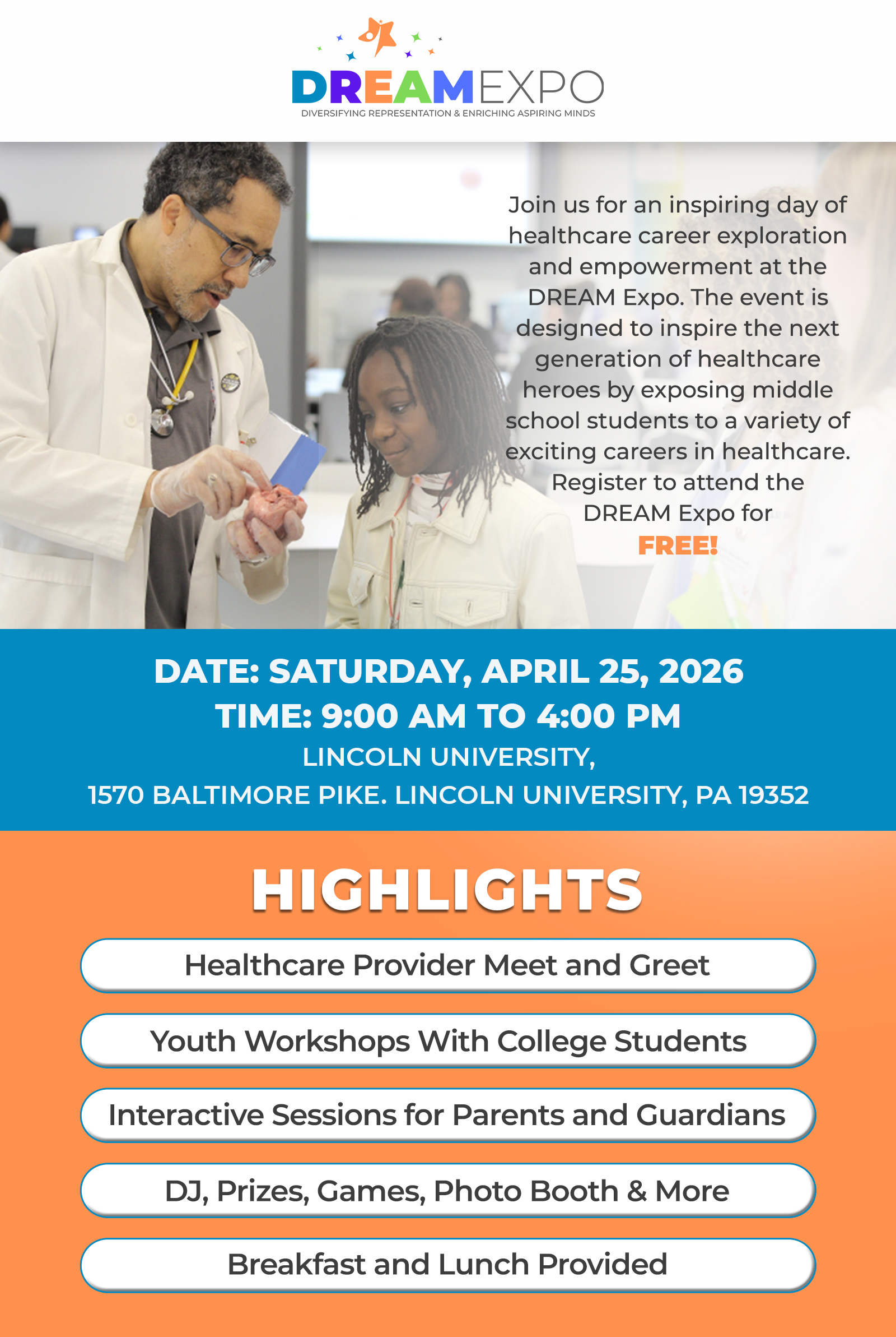 DREAM Expo Event Details