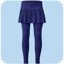 Lucky in Love Girls Pleated Leggings
