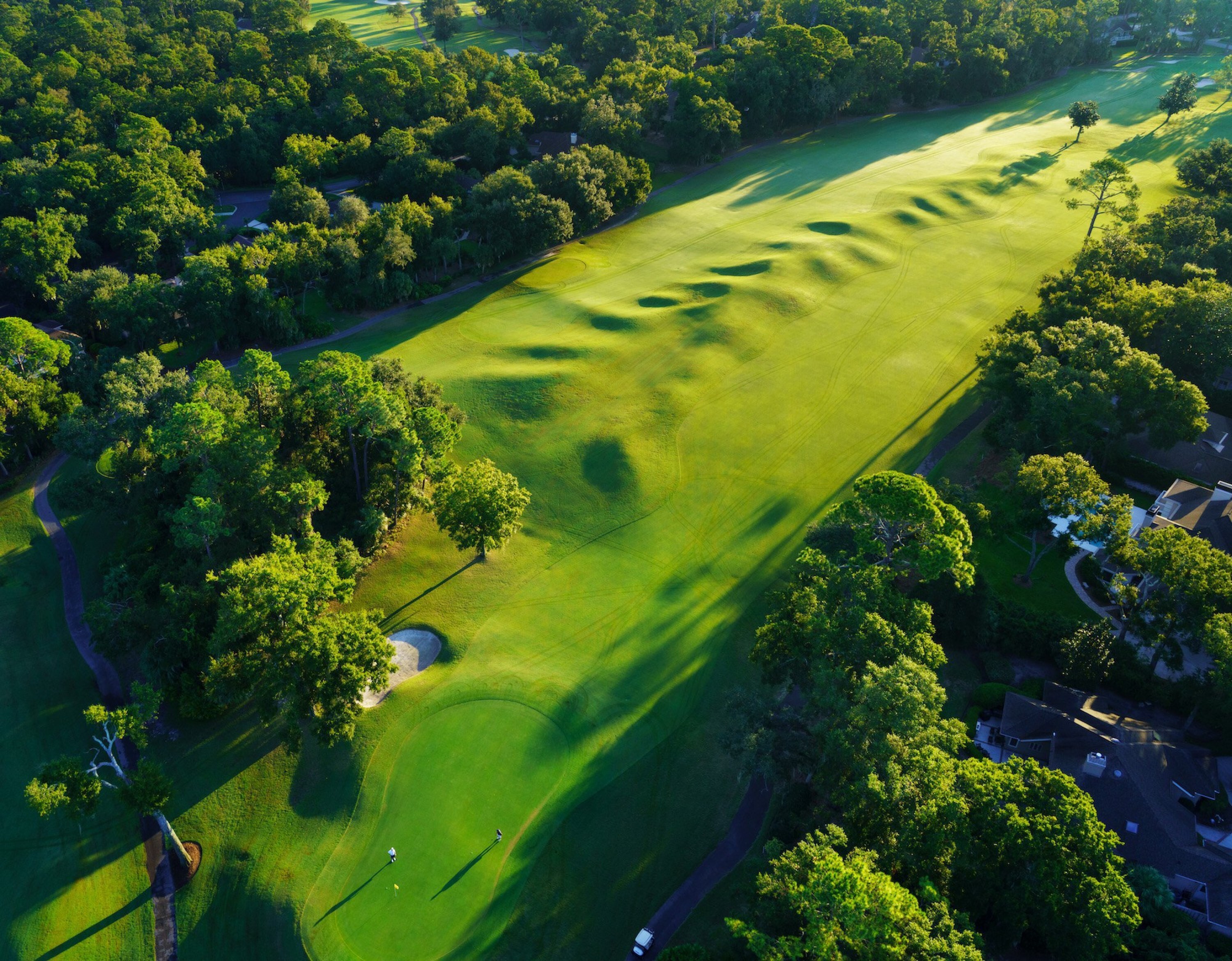 Aerial view of Arthur Hills Course