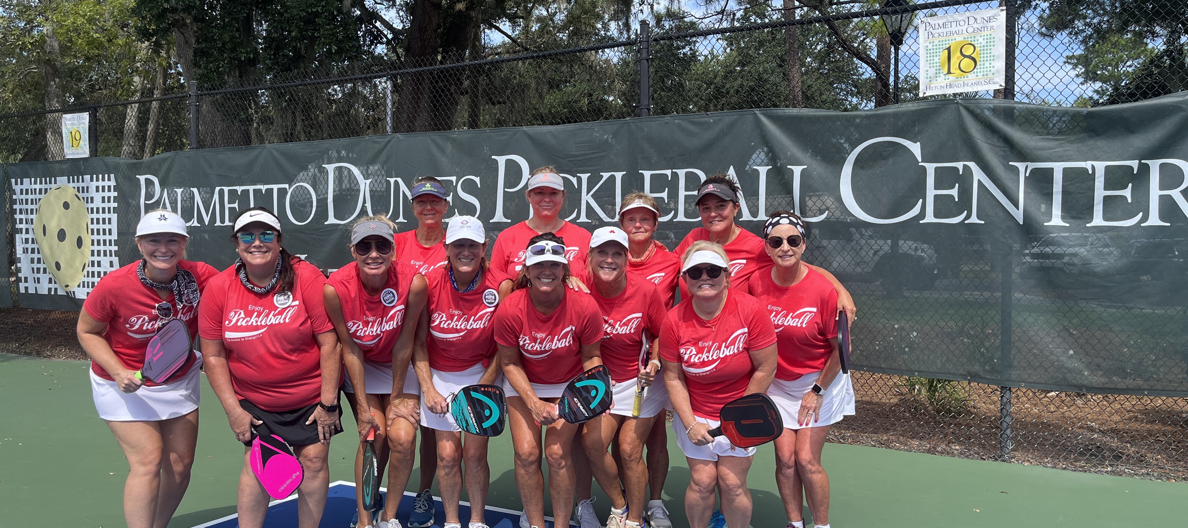 Corporate Group Pickleball and Tennis
