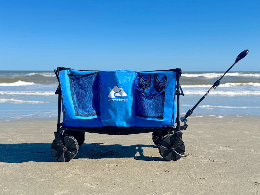 Hilton Head Beach Wagon on Sand