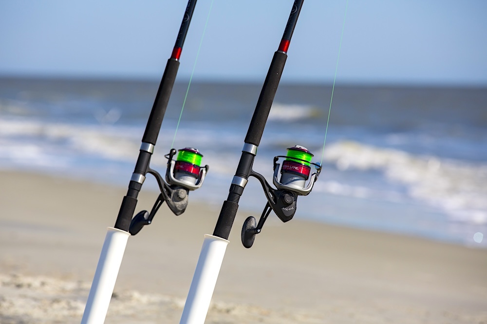 Hilton Head Outfitters Fishing Rod at the Beach