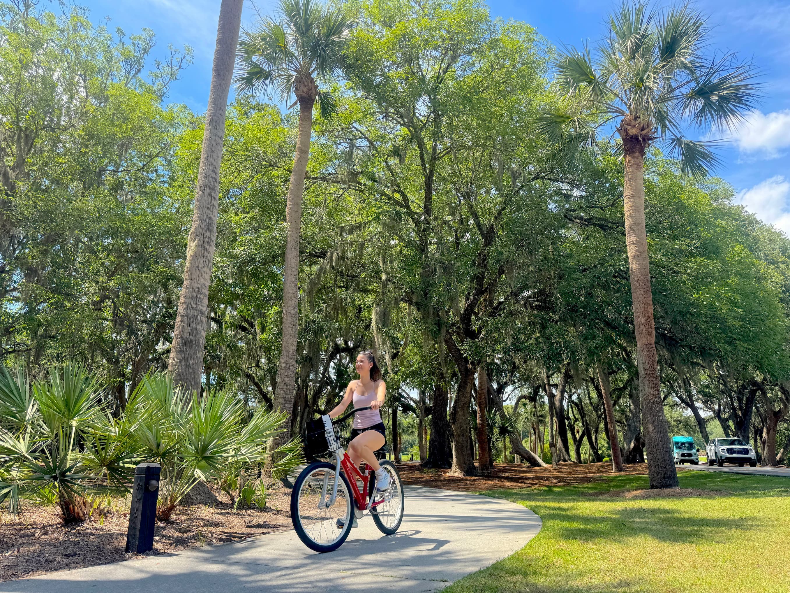 Bike trails scenic close up 1