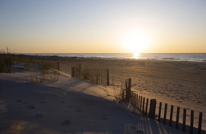 Beach sunrise