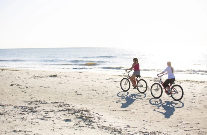 Bikes beach