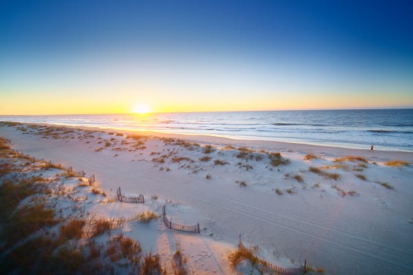 view of ocean from Hilton Head Island beach