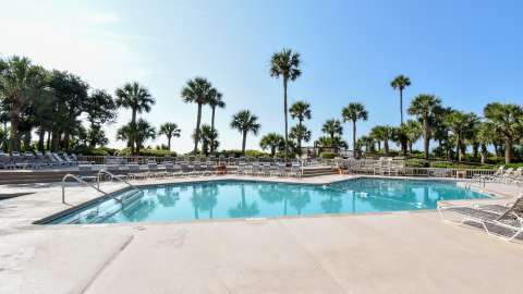 Community pool with beach access at Captain's Walk