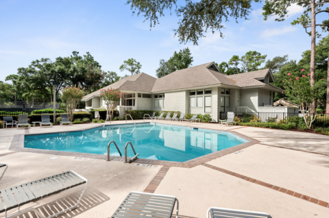 Community pool at Centre Court Villas