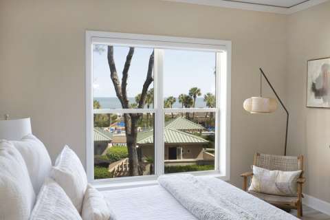 View from a bedroom at Hampton Place Villas