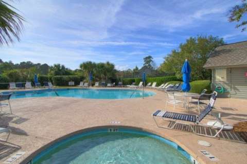 Kiddie pool and complex pool at Inverness Village