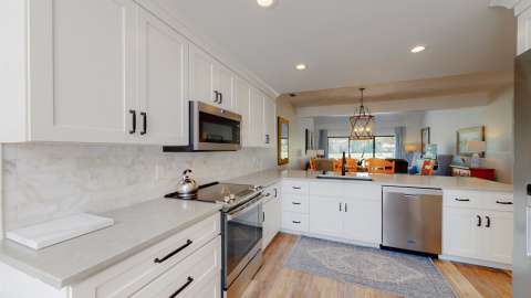 Kitchen at an Inverness Village villa