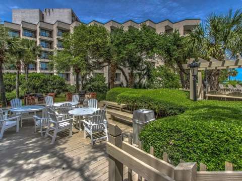 Villamare Complex grill area
