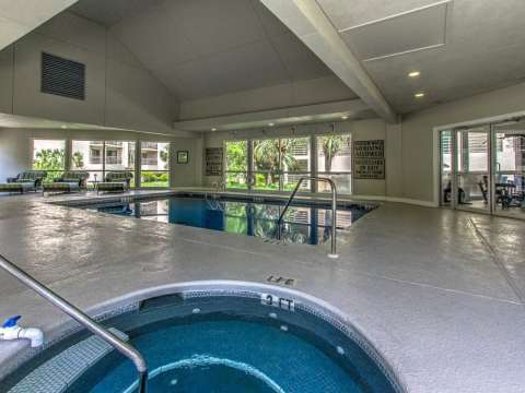 Villamare Complex indoor pool and hot tub
