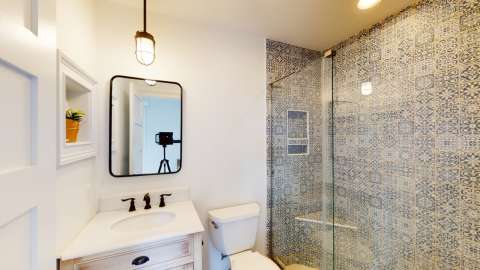 Bathroom in a villa at Water Oak
