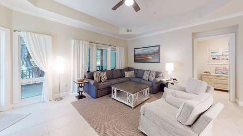 Living room at Wendover Dunes Villa