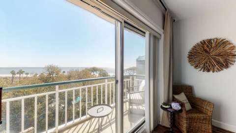View from living room and balcony from villa at Windsor Court
