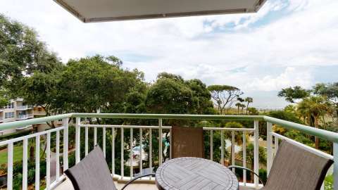 Balcony at a villa at Windsor Place