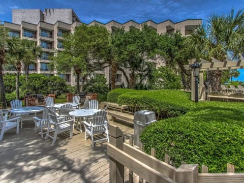Villamare Complex grill area