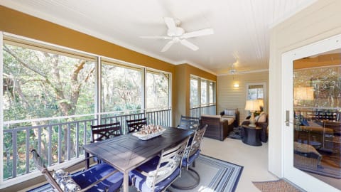 Porch and sunroom at Wendover Dunes