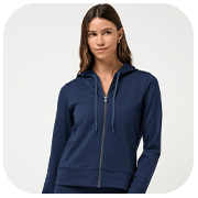 Travis Mathew Smoothknit Zip Hoodle
