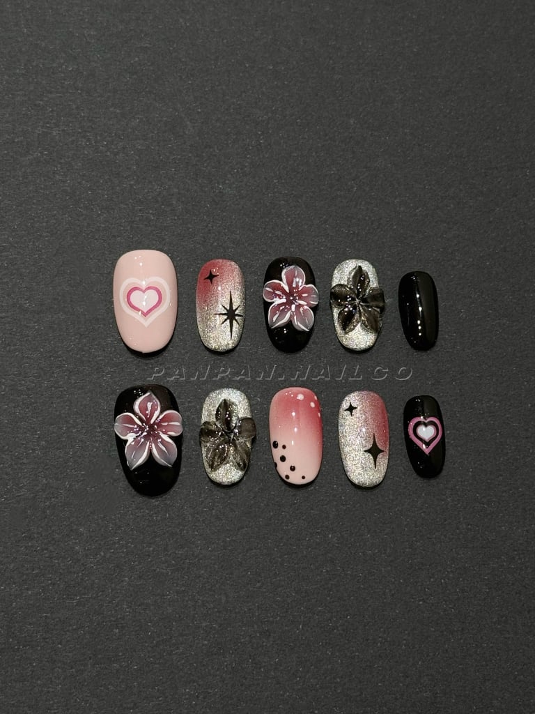 Black Pink Flora 细节 1