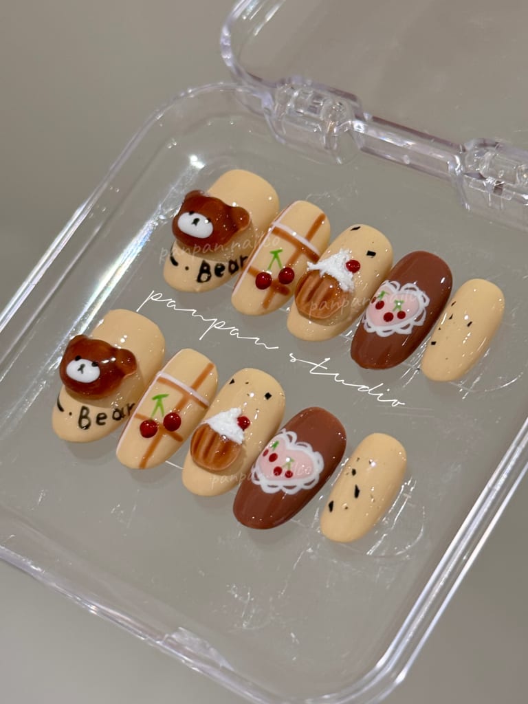 Cupcake Bear (short oval) 细节 3