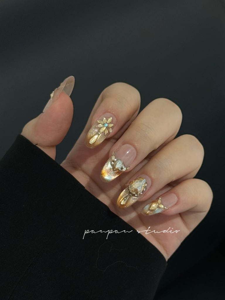 Amber Gold Sparkle 细节 4