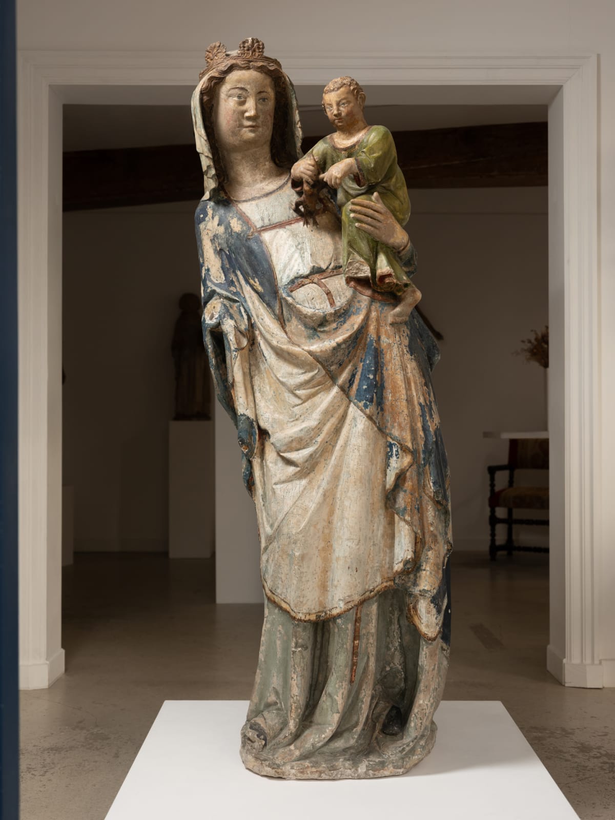 VIRGIN AND CHILD Lorraine, c. 1330–1340