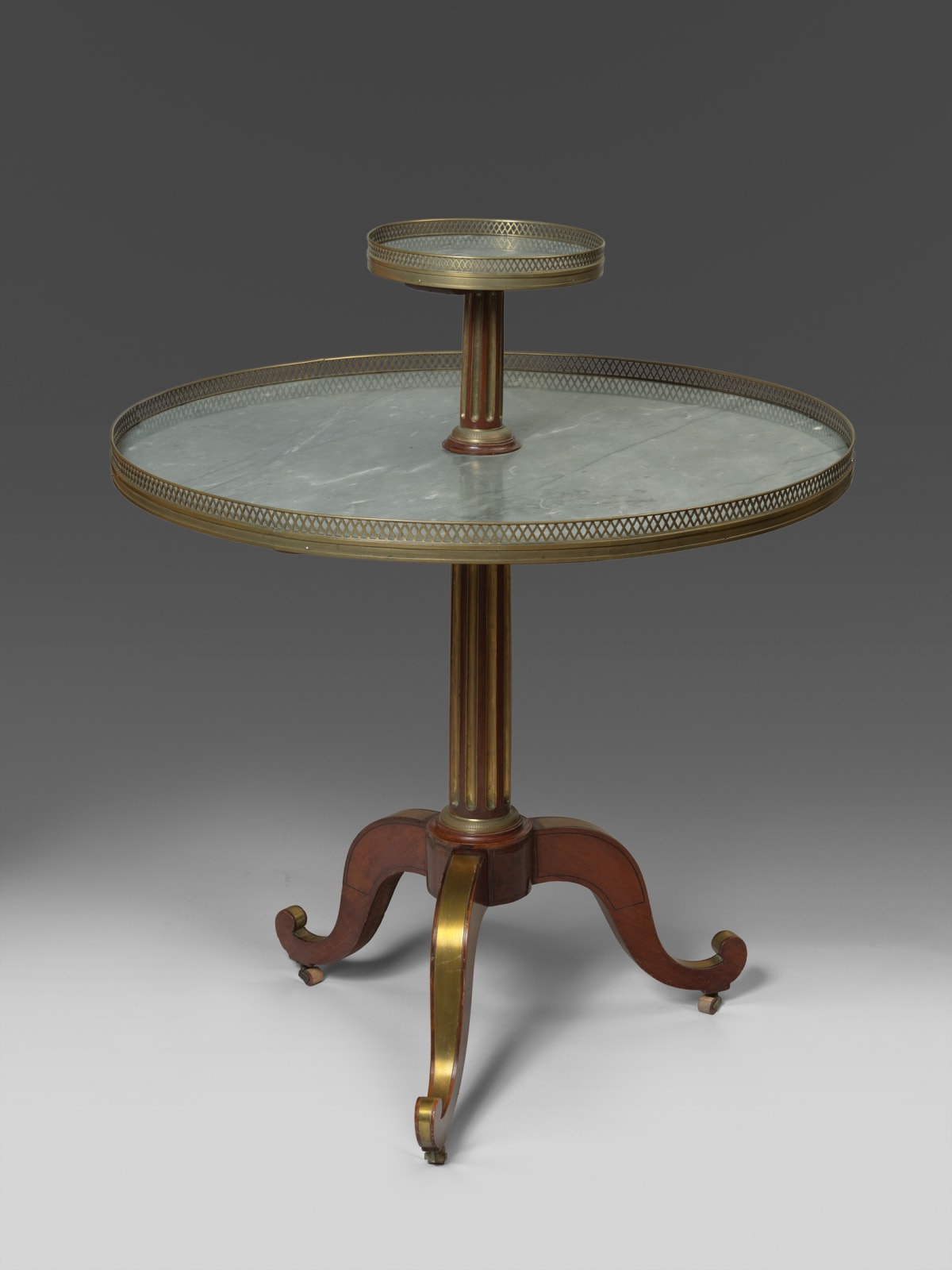 Guéridon serviteur muet d’époque Louis XVI