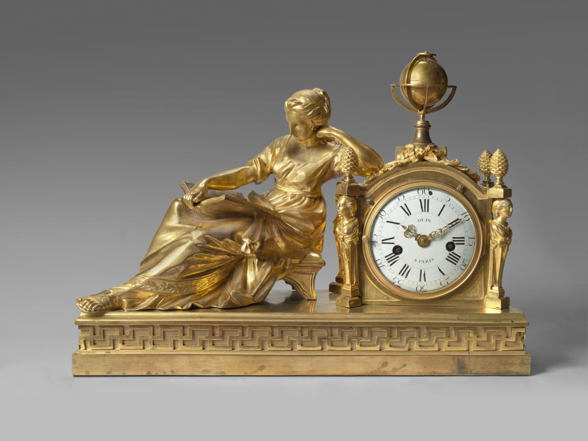 MONUMENTAL “À LA GEOFFRIN” CLOCK