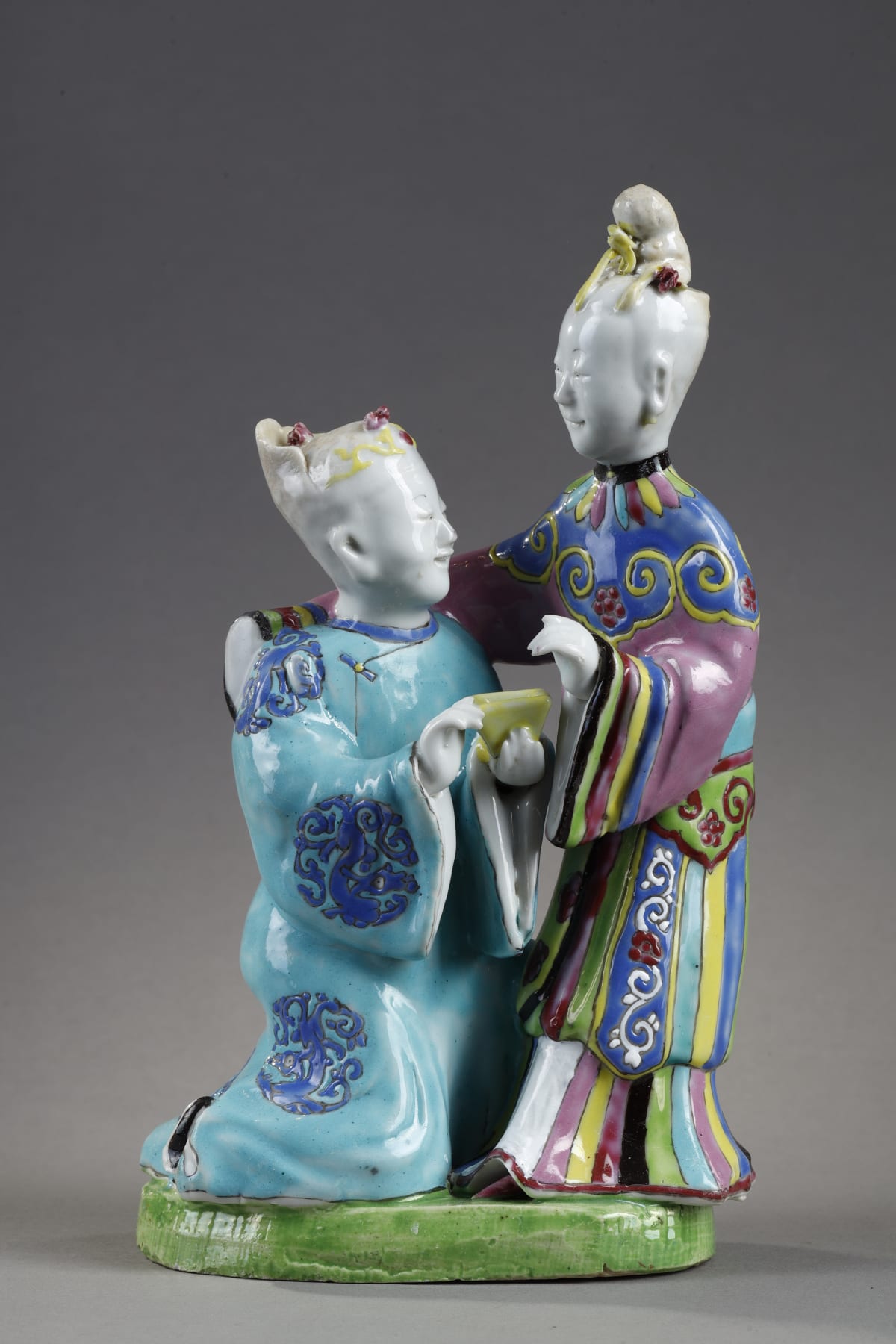Groupe en porcelaine