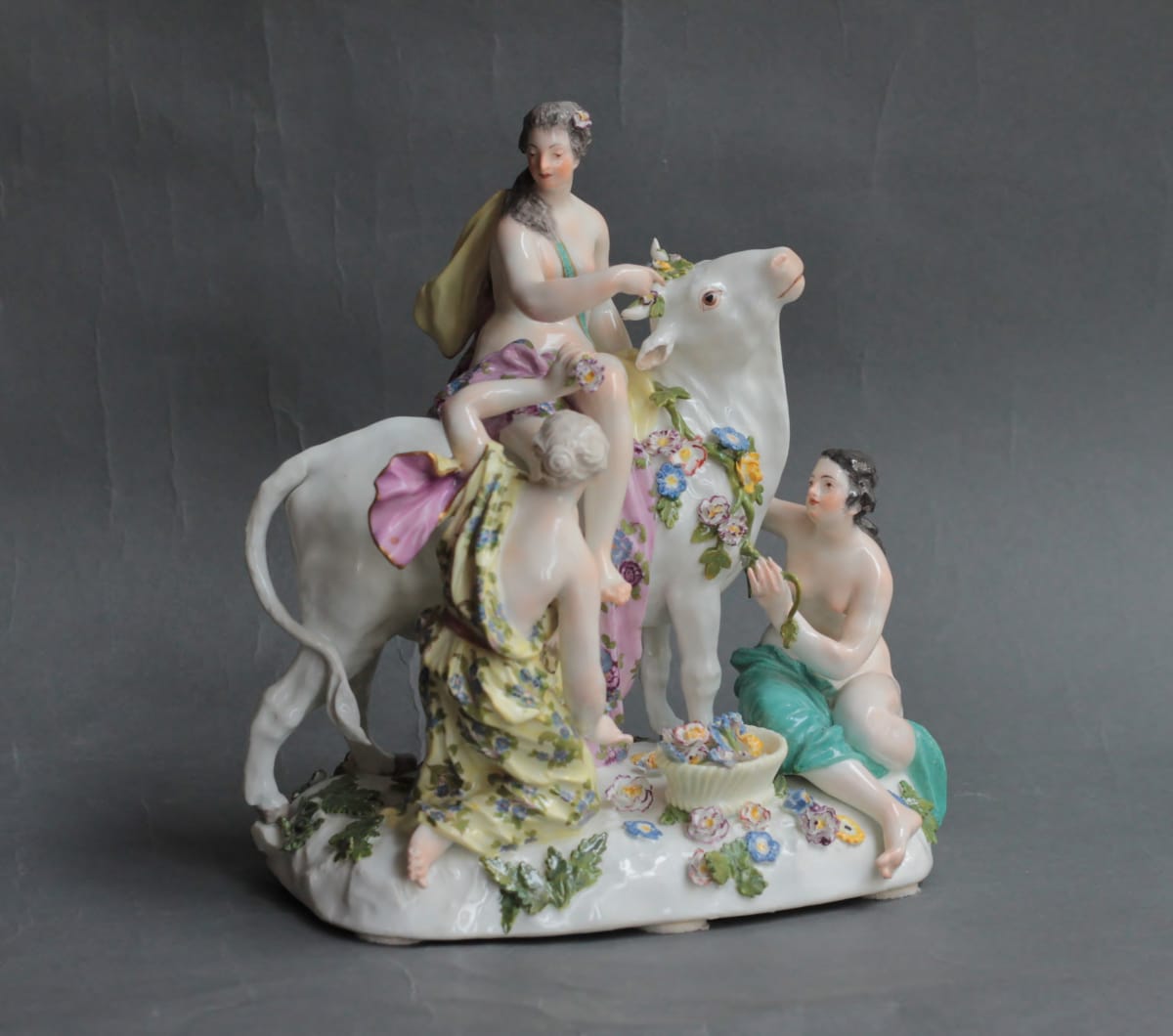 Meissen porcelain group 