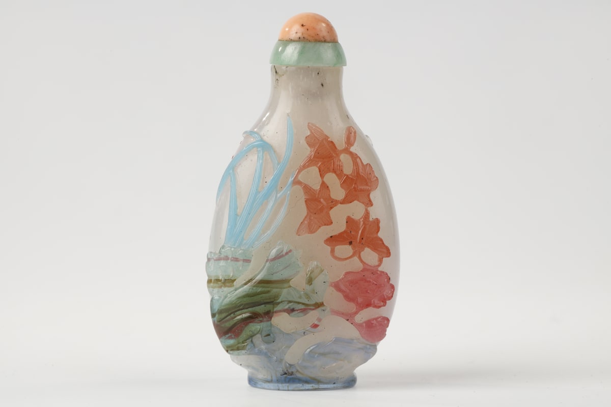 Five-color overlay bottle 