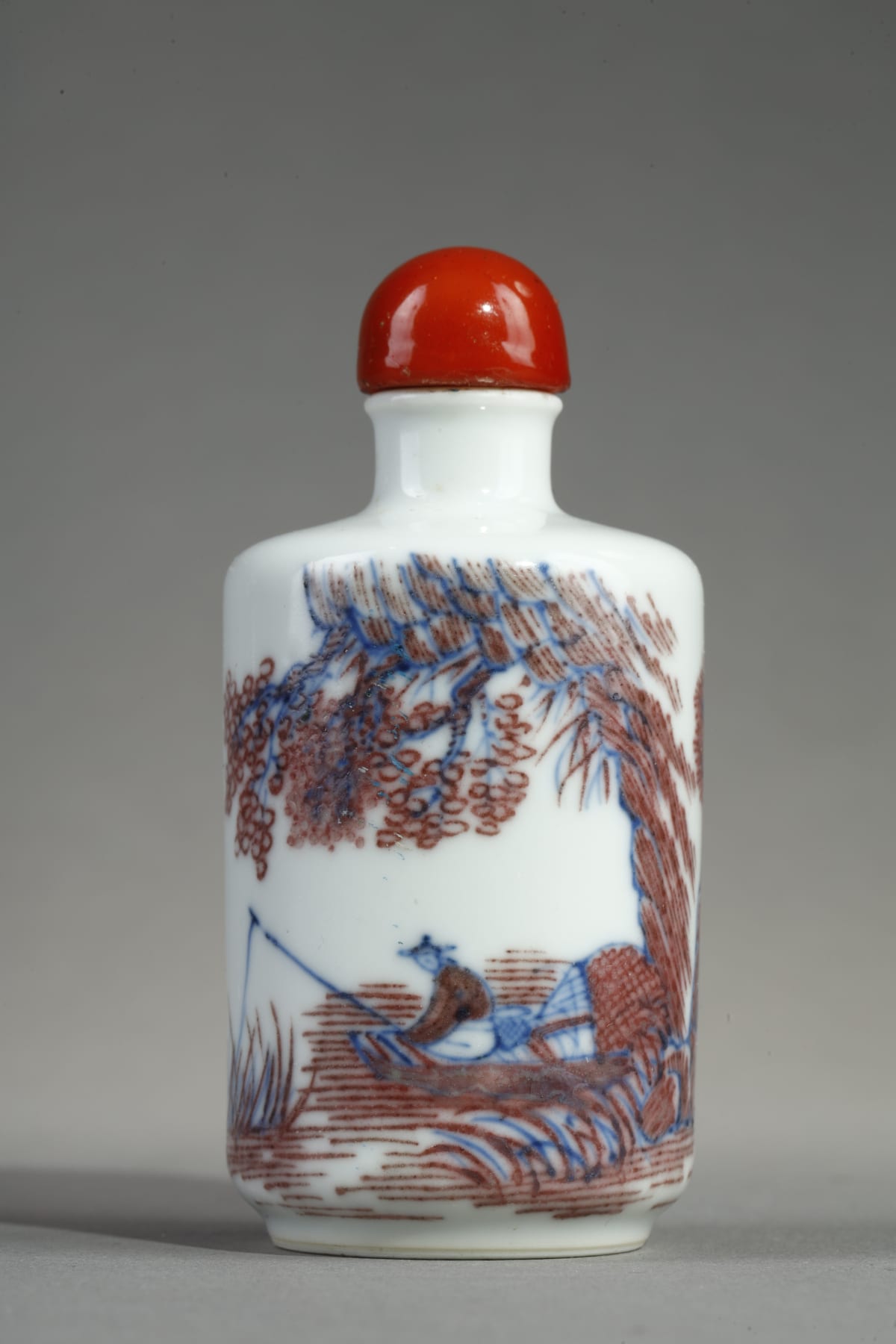 Porcelain snuff bottle