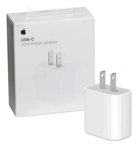 CARGADOR APPLE 20W (CERTIFICADO)