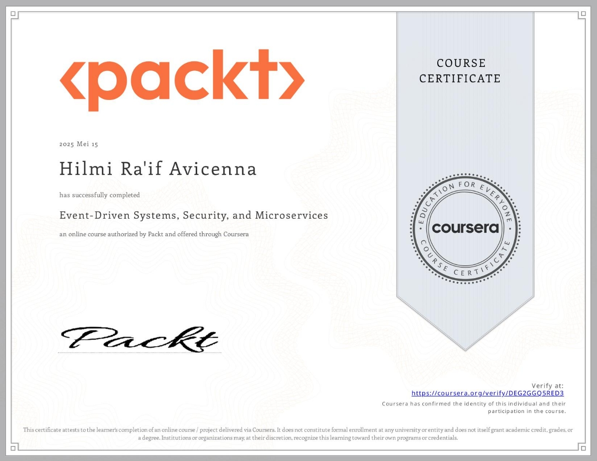 Event-Driven Systems, Security, and Microservices