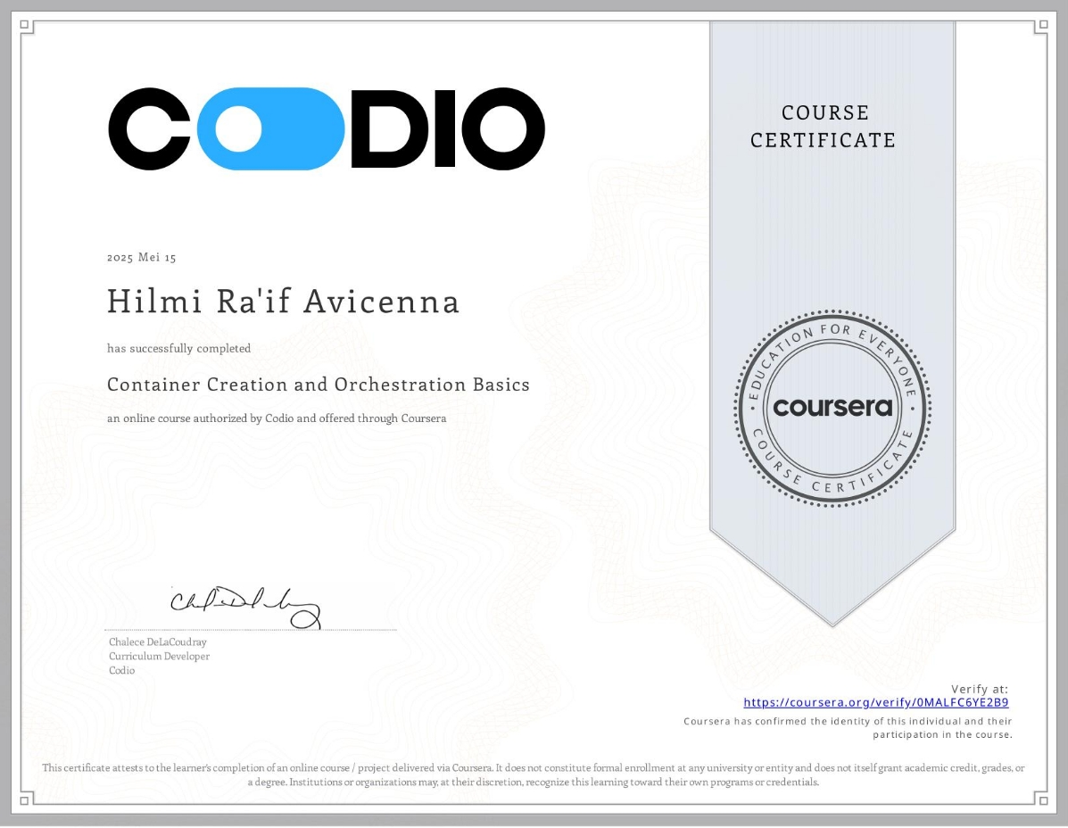 Container Creation and Orchestration Basics