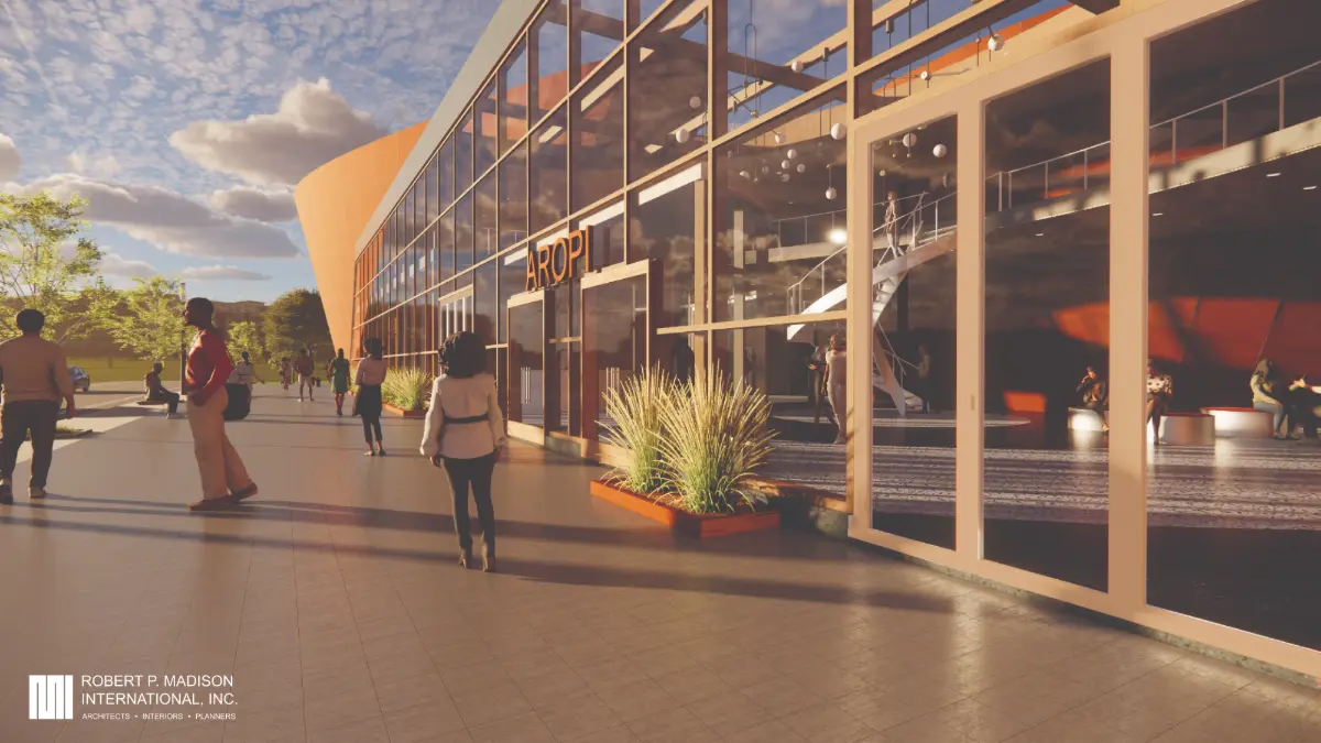 Legacy Building Exterior Rendering