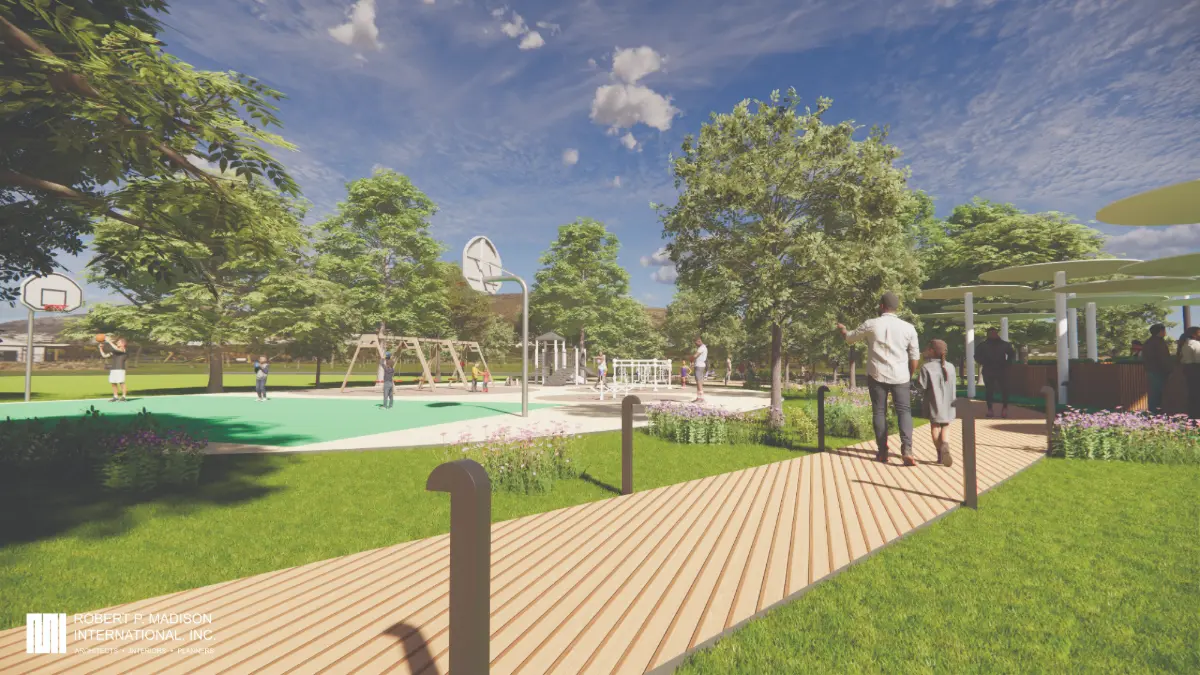 Community Park and Basketball Court
