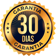 Selo de garantia de 30 dias
