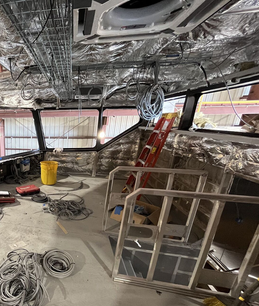 Isover insulation application