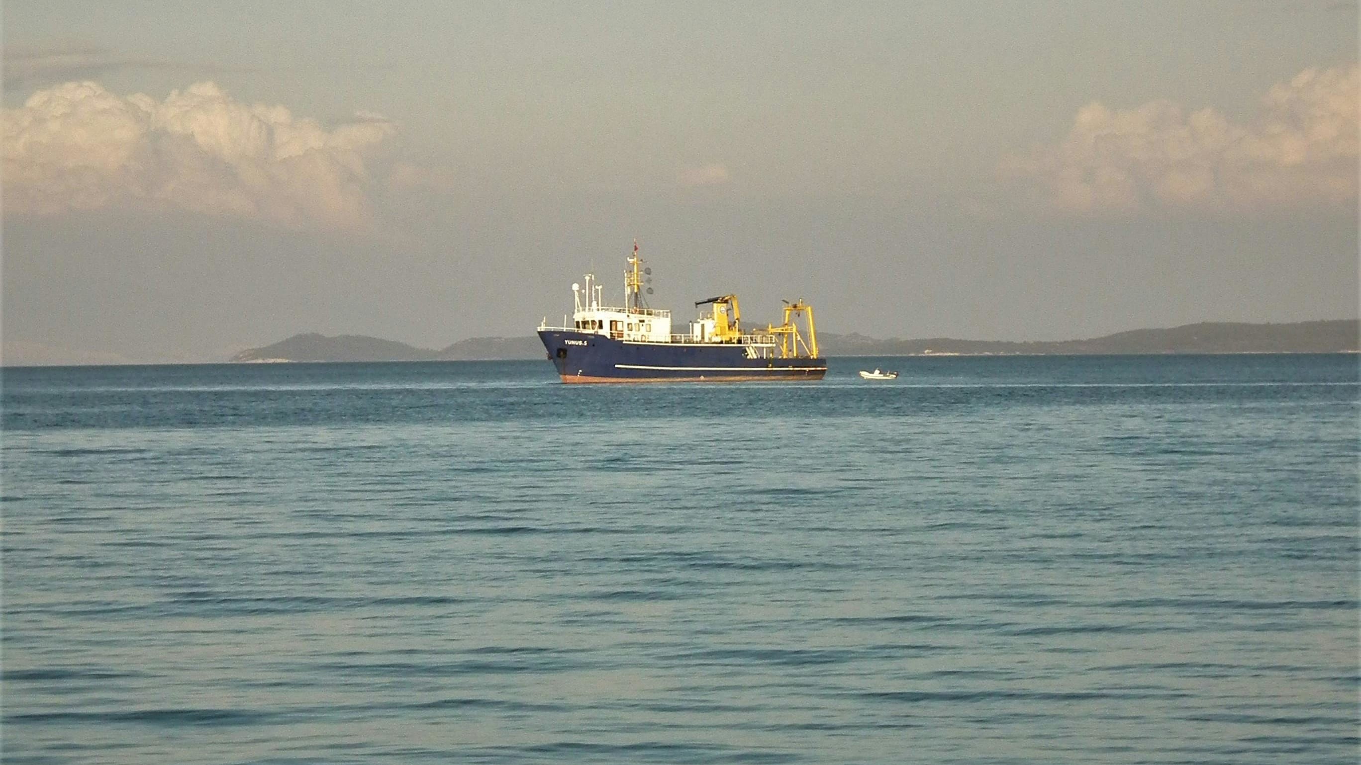 Container port aerial