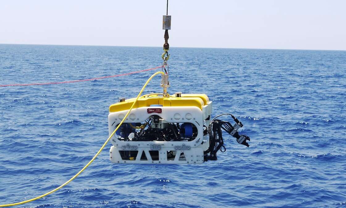 DWTEK observation-class ROV I90 Plus integrated with a proprietary subsea latch system
