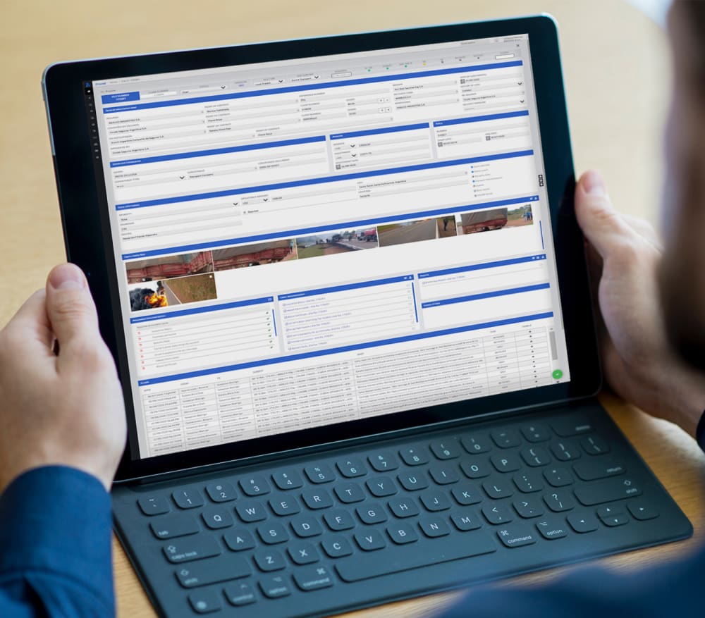 Brownet app on Tablet