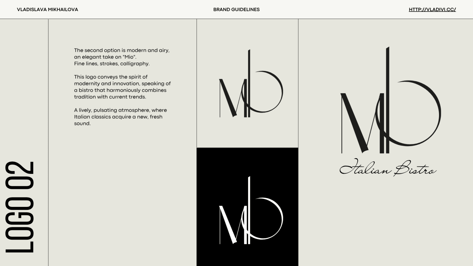 Logo 02 — fine-line calligraphic monogram