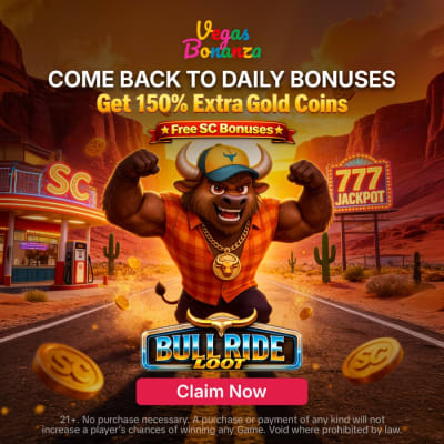 Casino vertical — Bull Ride static