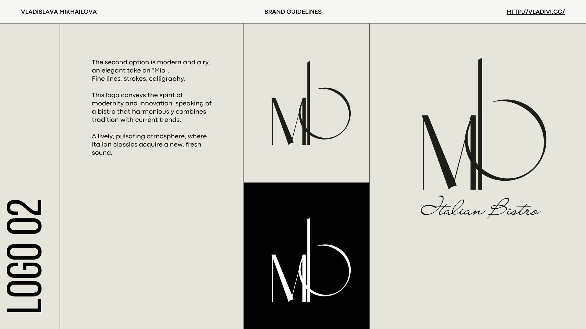 Logo 02 — fine-line calligraphic monogram