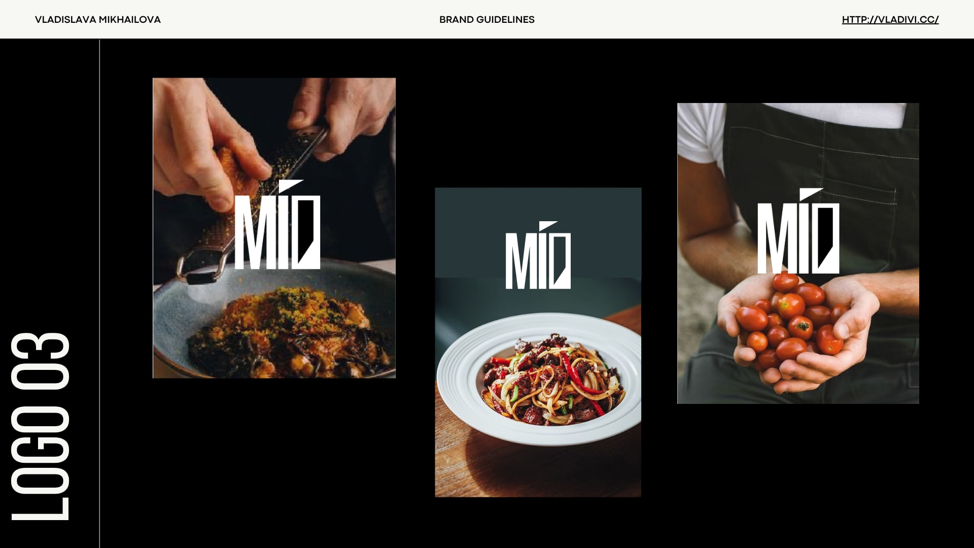 Logo 03 applied to kitchen and produce