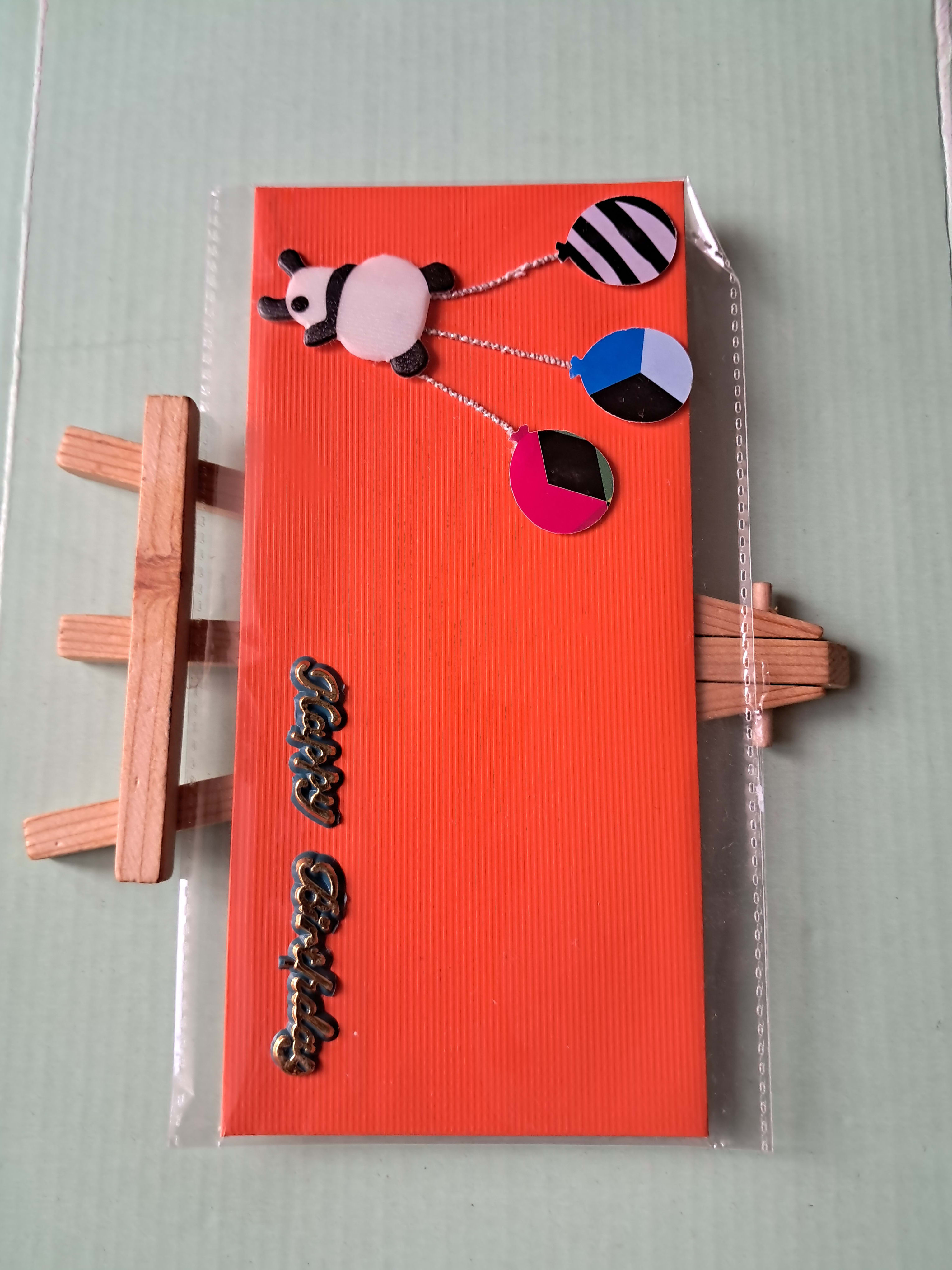 Happy birthday  kids panda theme