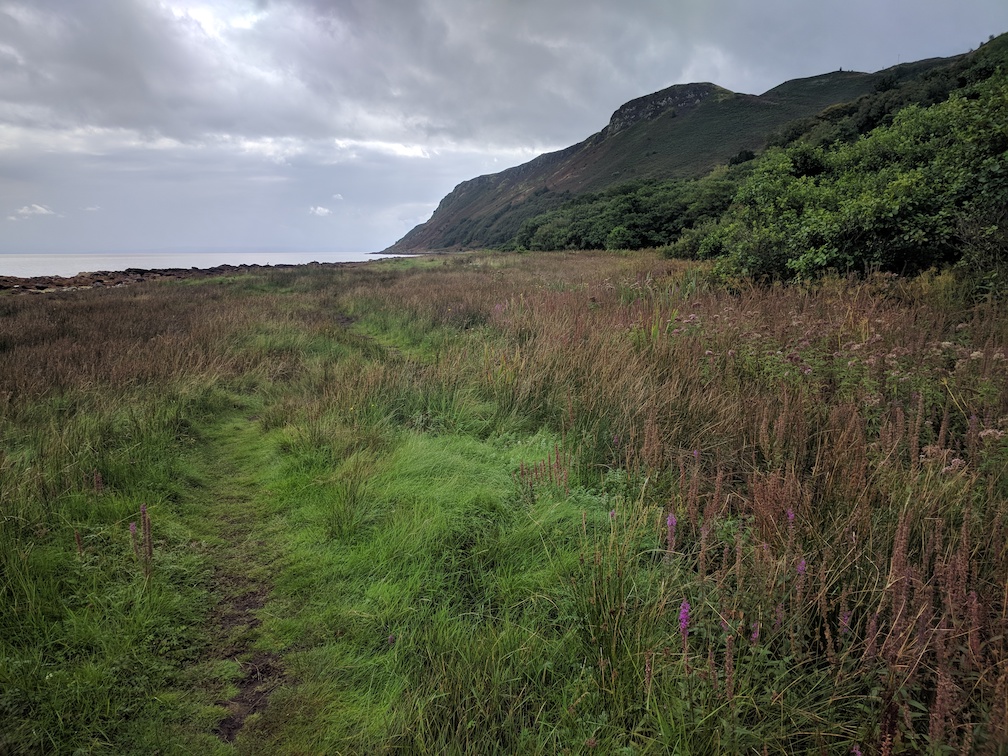arran coastal path from brodick